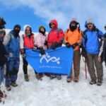 صعود گروه کوهنوردی به  قله آرارات به ارتفاع ٥١٦٠ متر