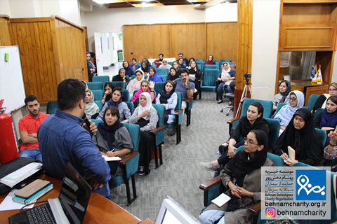خیریه کارگاه کمکهای اولیه و مدیریت بحران موسسه خیریه بهنام دهش پور