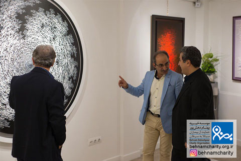 افتتاحیه گالری خط نقاشی "احمد محمدپور"
