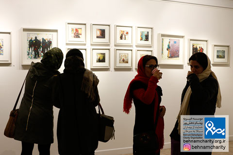 افتتاحیه نمایشگاه نقاشی "علی روستاییان‌فرد"