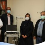 اهدای دستگاه سونوگرافی داپلر به بیمارستان شهدای تجریش
