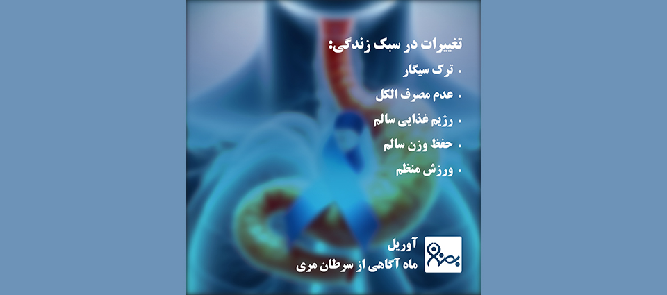 آگاهی از سرطان مری